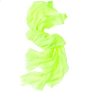 Neon fashion scarf